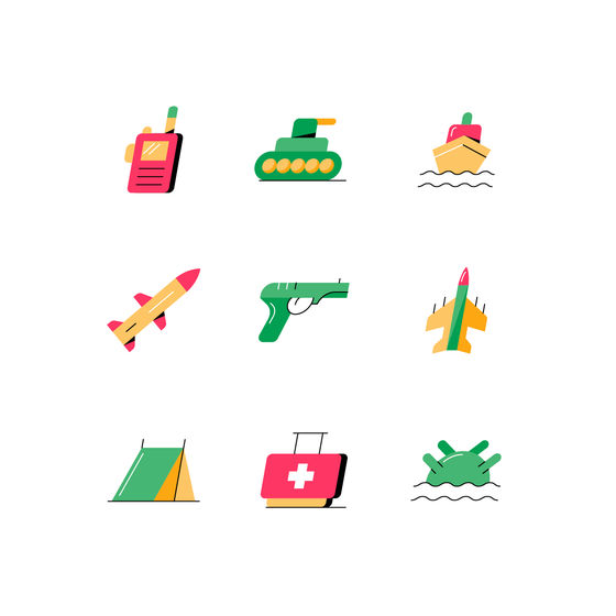 Military Icons Icons