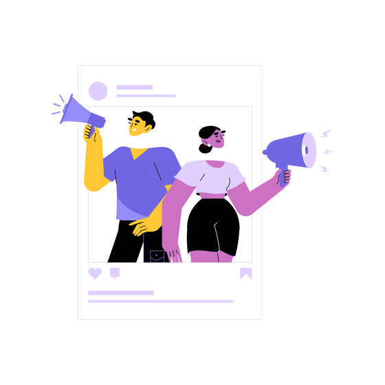 Influencing & Content Creating Illustrations Illustrations
