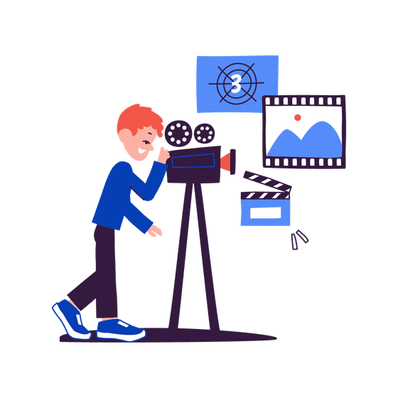 Leisure & Broadcasting Illustrations Animated Illustrations
