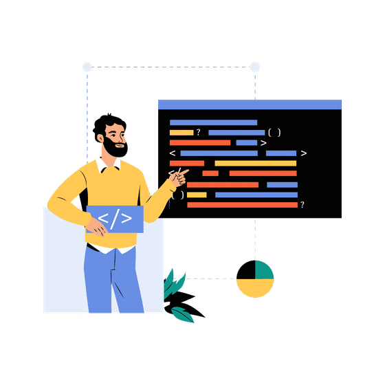 Digital Design and Development Illustrations Illustrations