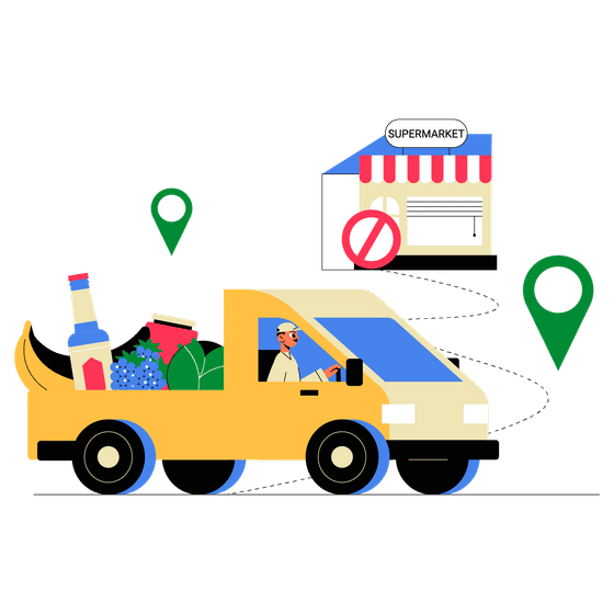 Food Delivery Illustrations Animated Illustrations