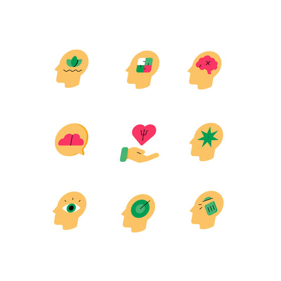 Mental Health Icons Icons