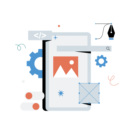 Digital Design and Development Illustrations Illustrations