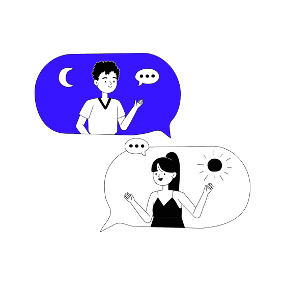 Communication Illustrations Animated Illustrations
