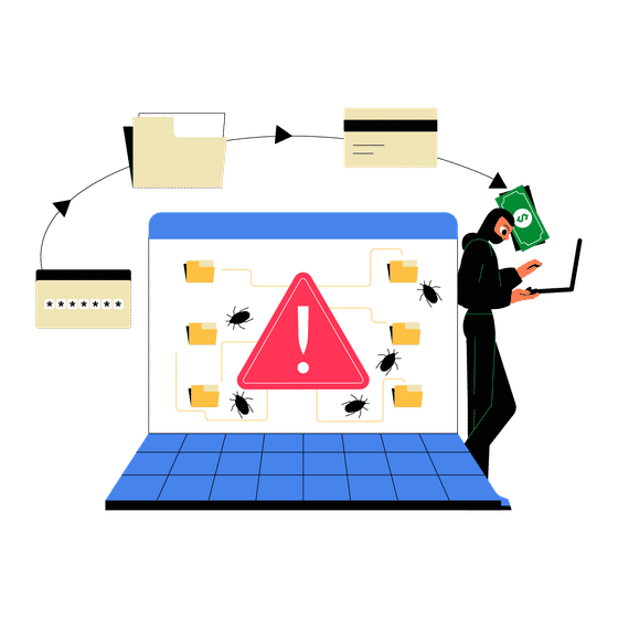 Cyber Security Illustrations Illustrations