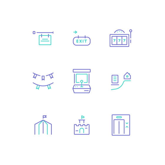 City Icons Animated Icons