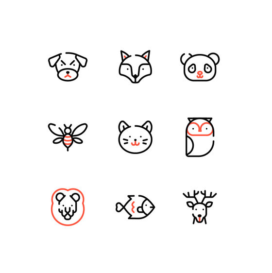 Animals Icons Icons