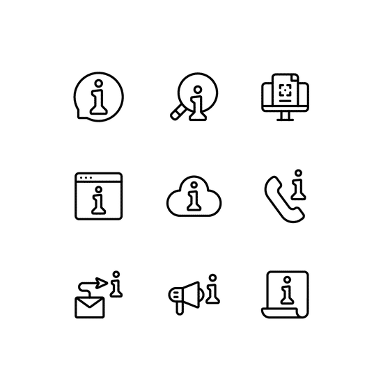Info Icons Icons