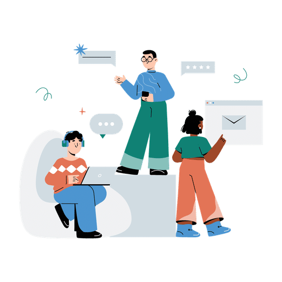Customer Support Illustrations Animated Illustrations