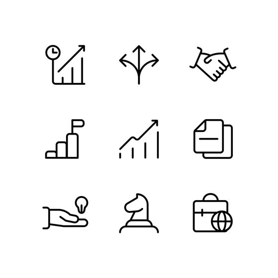 Business Icons Animated Icons