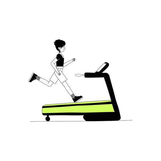 Gym and Fitness Illustrations Animated Illustrations