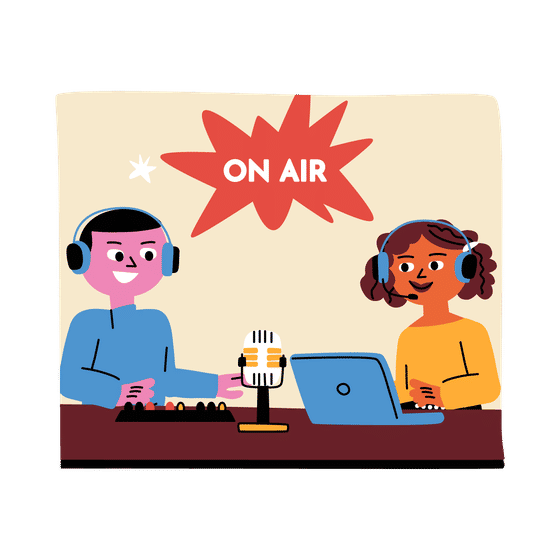 Broadcast Illustrations Illustrations