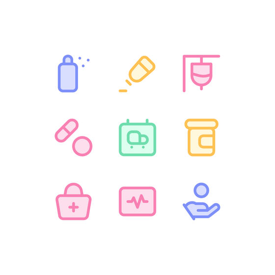 Medical System Icons Animated Icons