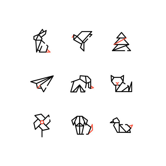 Origami Icons Icons