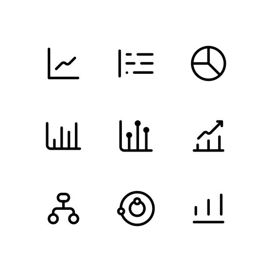 Statistics Icons Animated Icons