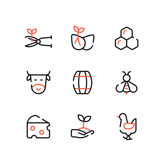 Farm Icons Animated Icons