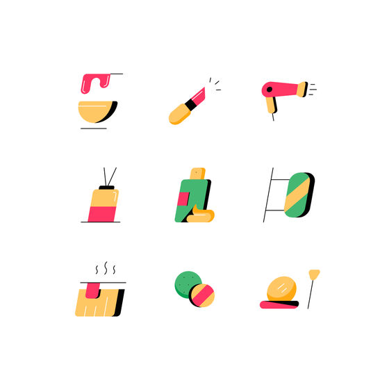Beauty Icons Icons