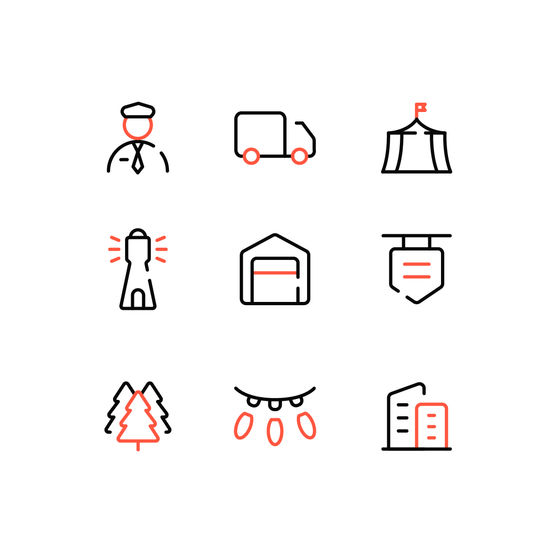 City Icons Animated Icons