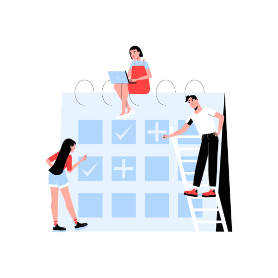 Management Illustrations Animated Illustrations