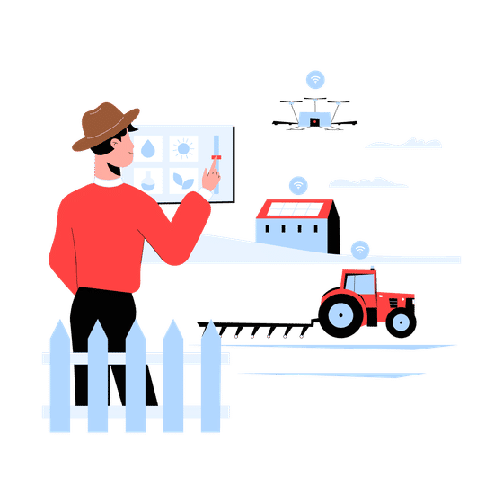 Smart Farming Illustrations Illustrations