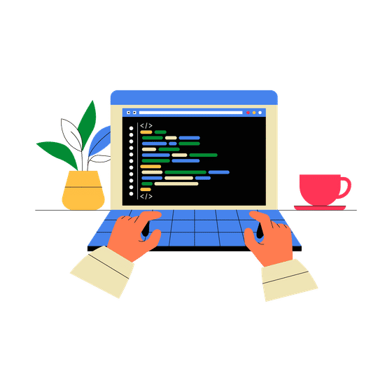 Web & App Development Illustrations Illustrations