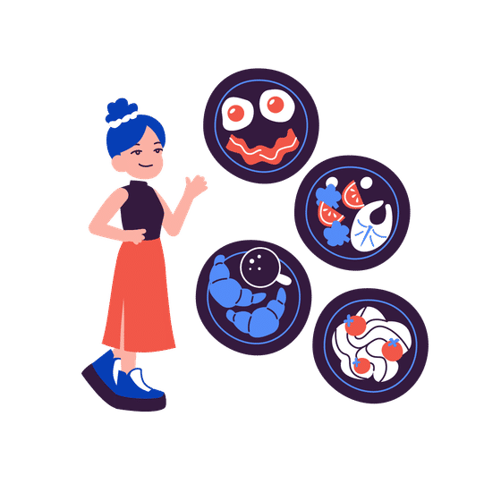 Healthy Living Illustrations Animated Illustrations