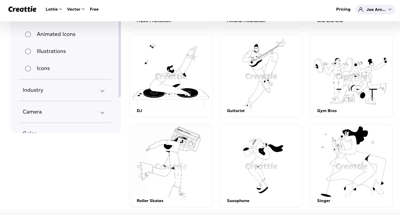 Trigger Lottie Animations