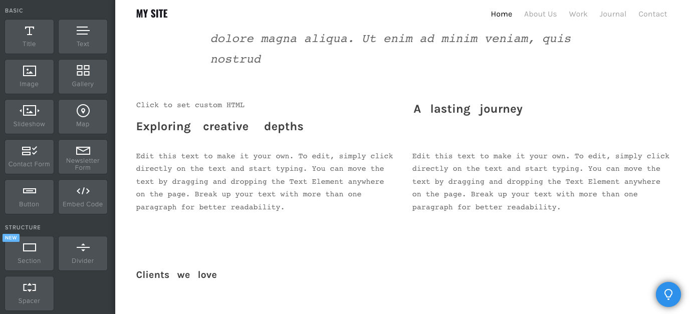 How to Add Lottie Animation to Your Weebly Site