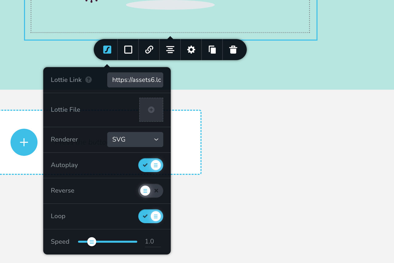 How to Use Lottie with Brizy Page Builder