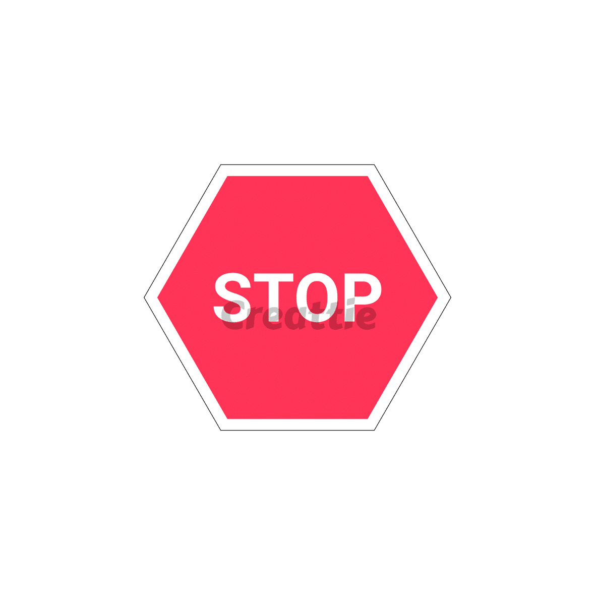 Download Stop Sign animation in Lottie JSON