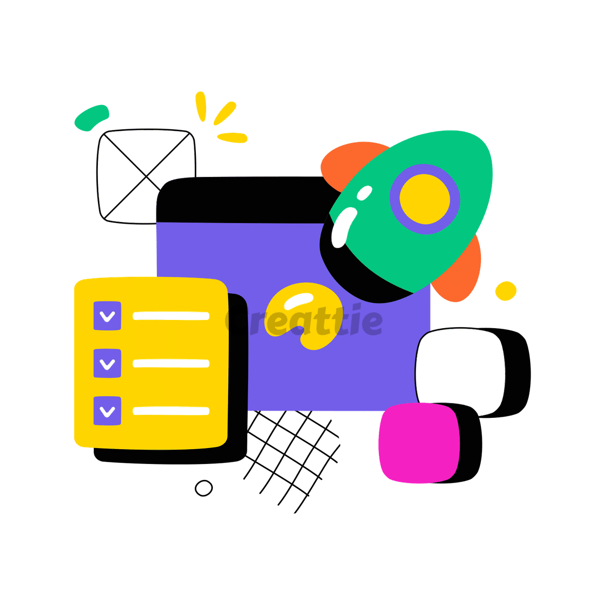 Download Project Launch animation in Lottie JSON
