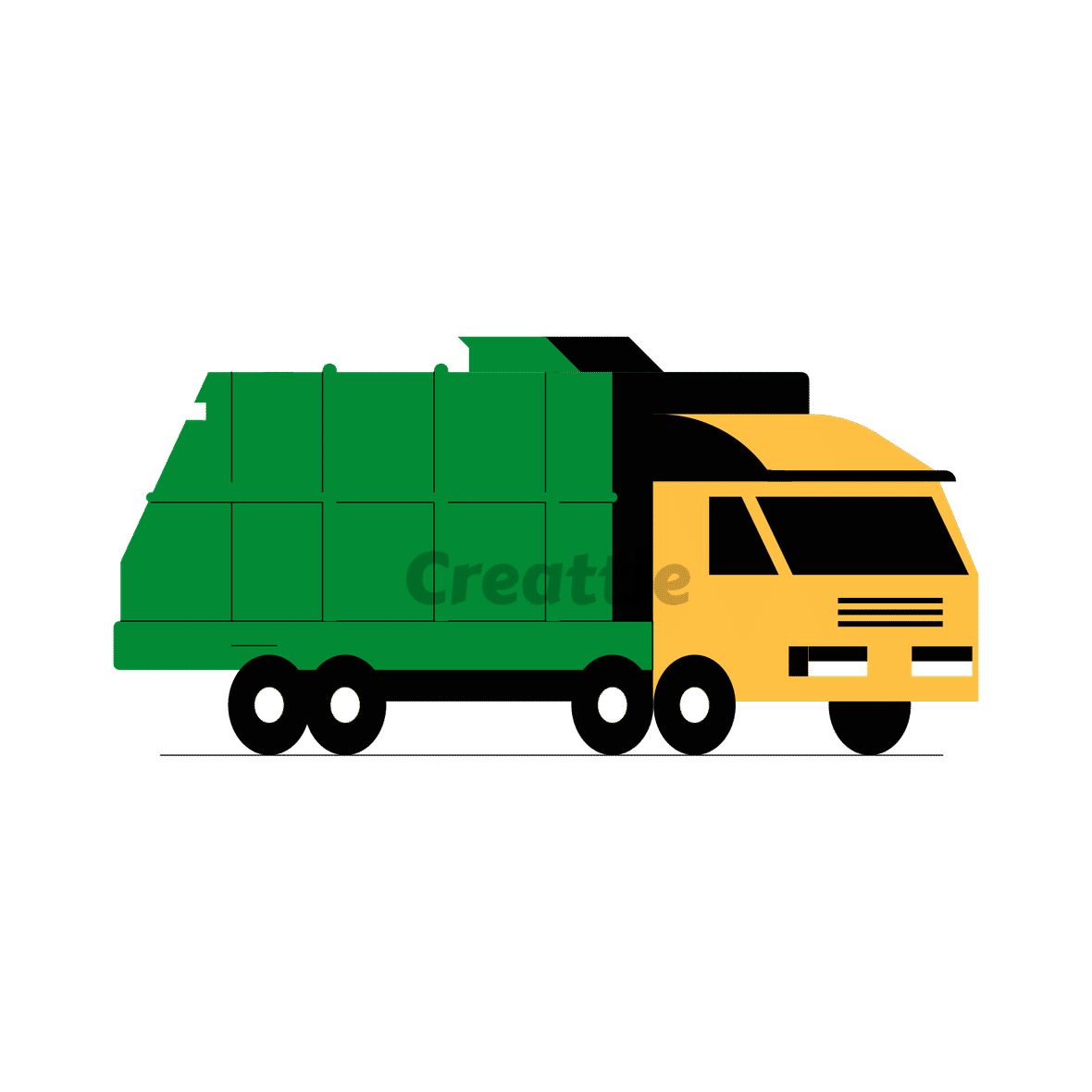 Download Garbage Truck animation in Lottie JSON