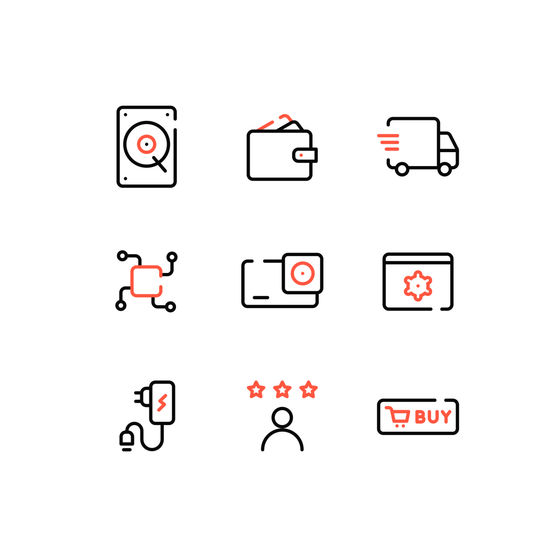 Technology Ecommerce Icons Icons