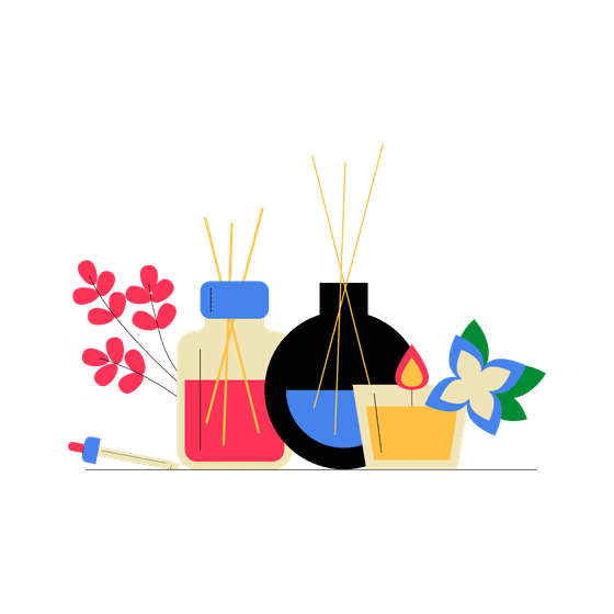 Spa & Salon Illustrations Animated Illustrations