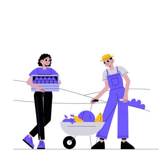 Farming And Agriculture Illustrations Illustrations