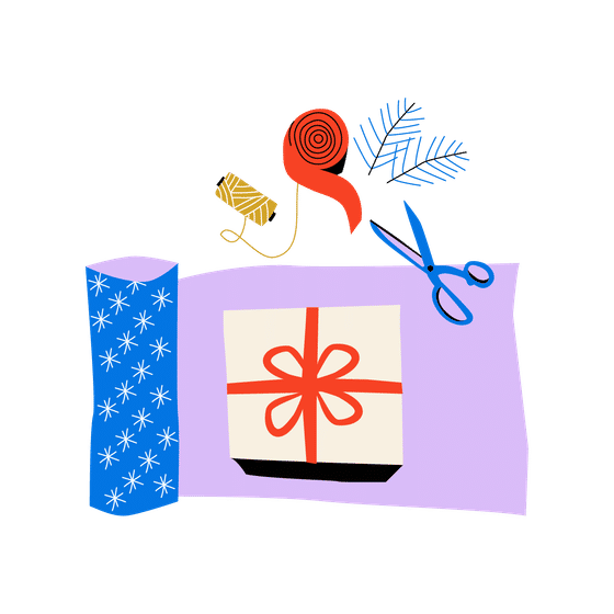 Christmas-Themed Illustrations Illustrations