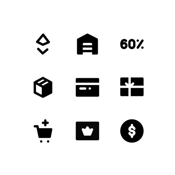 Ecommerce System Icons Animated Icons
