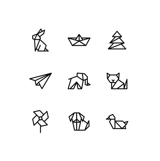 Origami Icons Icons