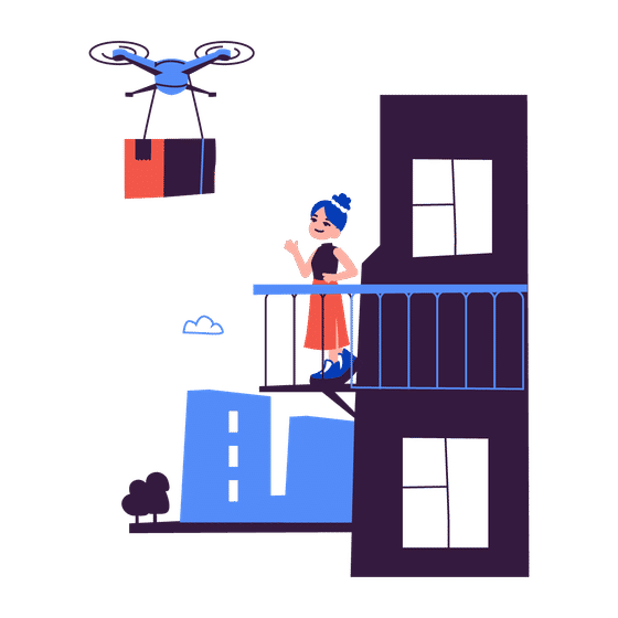 Delivery and Shipping Illustrations Illustrations