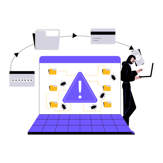 Cyber Security Illustrations Illustrations