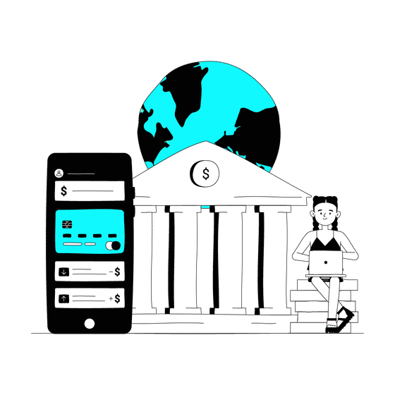 Banking Illustrations Animated Illustrations