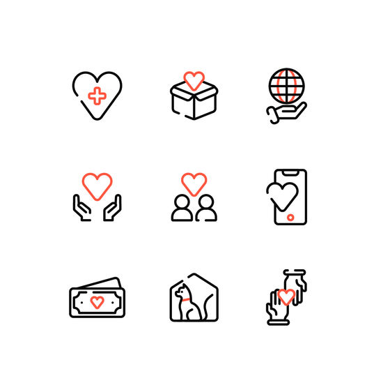 Charity Icons Icons