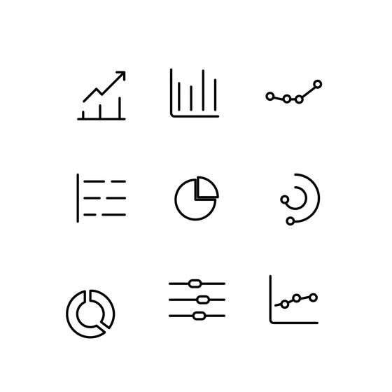 Chart Icons Animated Icons
