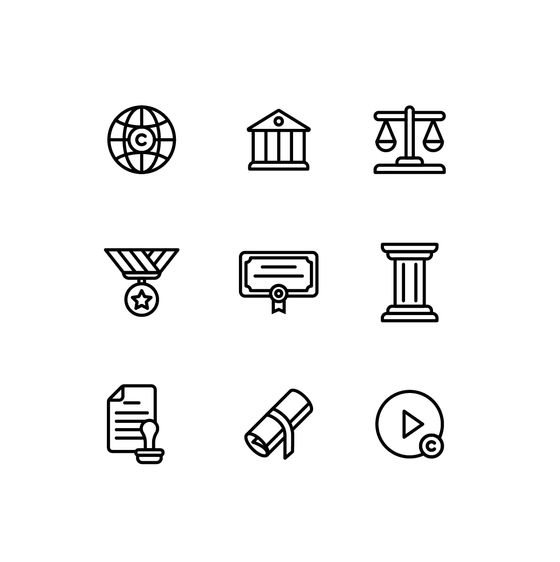 Legal Services Icons Icons