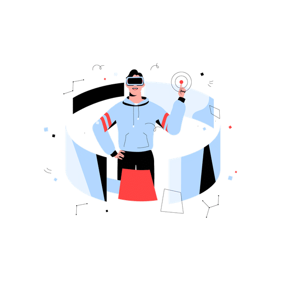 VR Technology Illustrations Illustrations