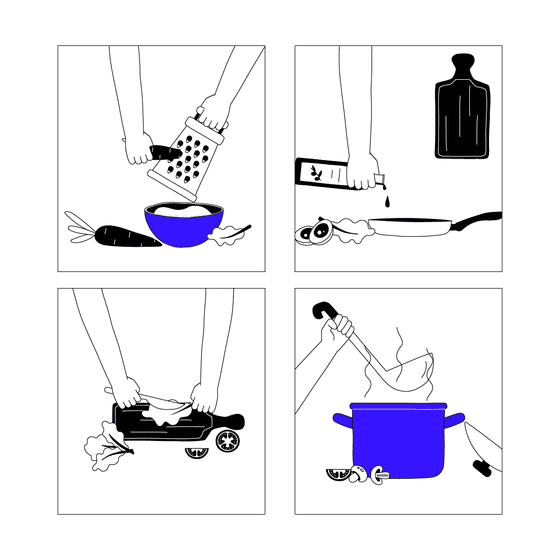 Cooking Illustrations Animated Illustrations