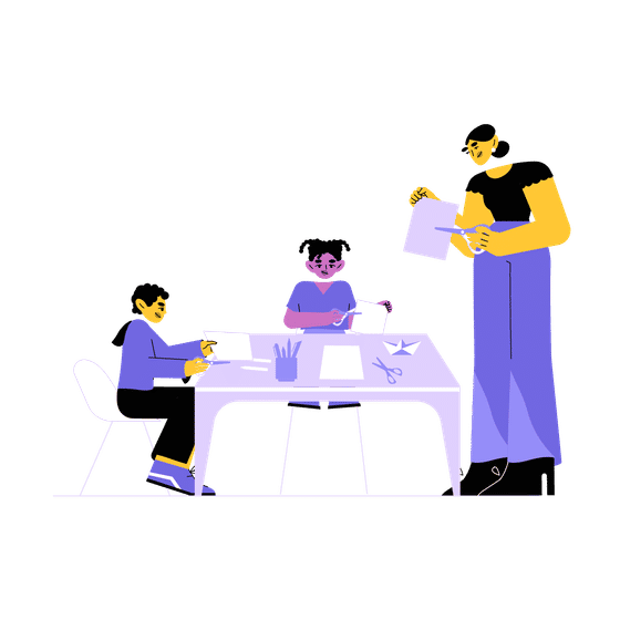 Childcare and Daycare Illustrations Illustrations