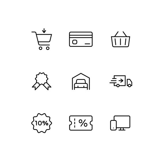 Ecommerce Icons Icons