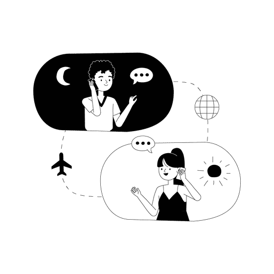 Communication Illustrations Animated Illustrations