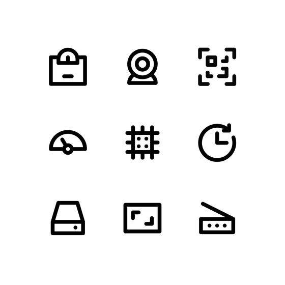 Device System Icons Icons